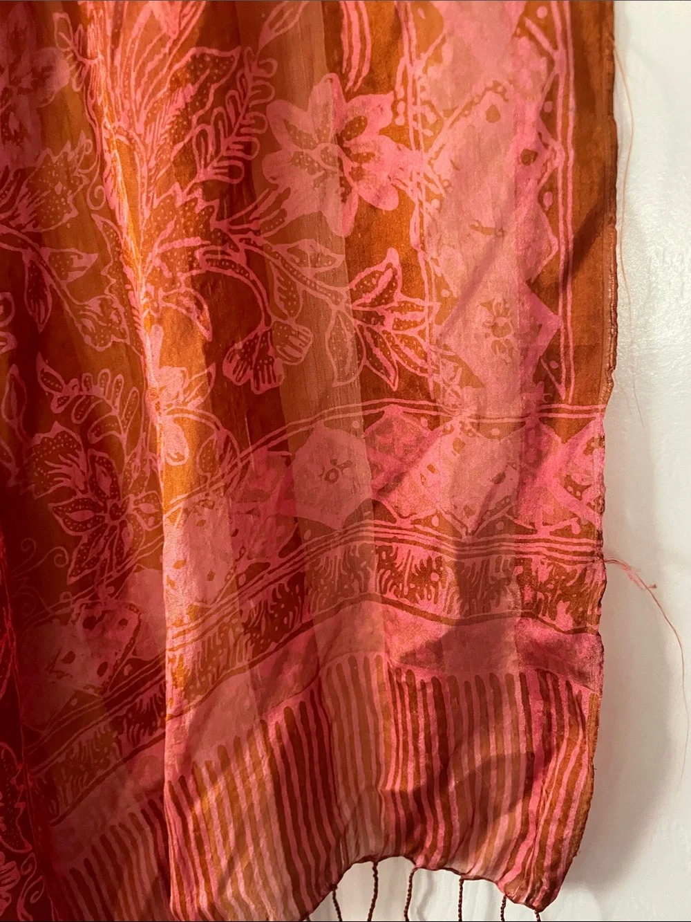 VTG SILK PAISLEY SCARF